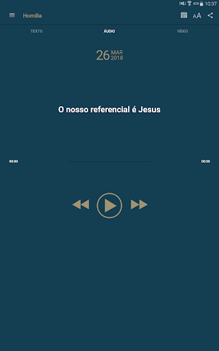 Liturgia Diária - Canção Nova - Image screenshot of android app