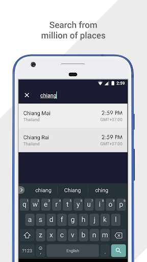 GLOBE: World clock and widget - عکس برنامه موبایلی اندروید