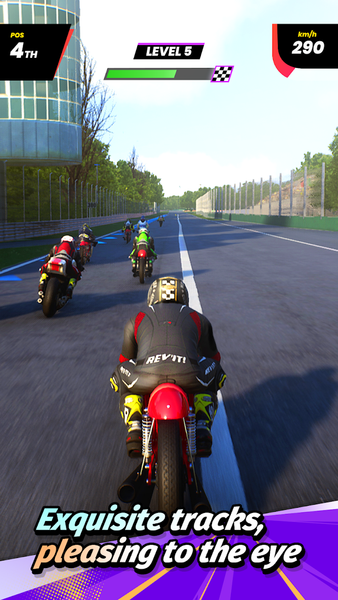 Moto Race Master - Gameplay image of android game