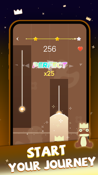 Magic Piano:EDM Music game - Gameplay image of android game