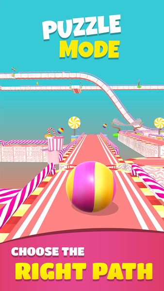 Candy Ball Run - Rolling Games - عکس بازی موبایلی اندروید
