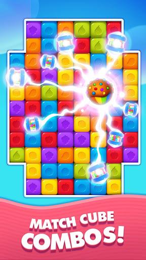 Toy Cube Crush - Tapping Games - Gameplay image of android game