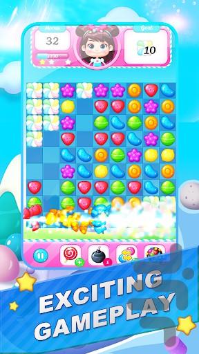 Candy Match 3 - Gameplay image of android game