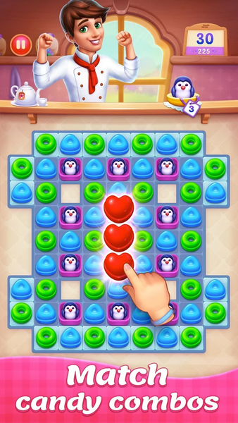 Candy Sweet Legend - Match ۳ - عکس برنامه موبایلی اندروید