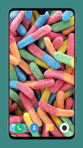Candy Wallpaper HD - Image screenshot of android app