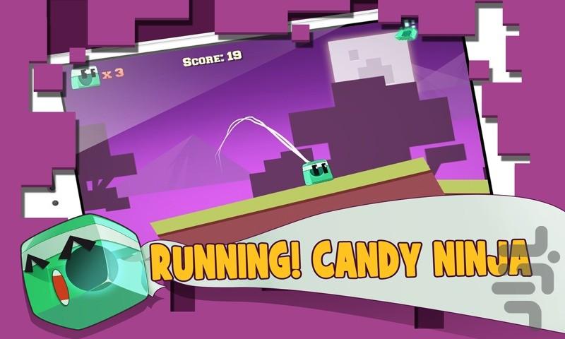 Candy Ninja Tour - Gameplay image of android game