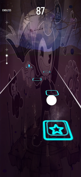 Bendy game tiles hop ball - عکس بازی موبایلی اندروید