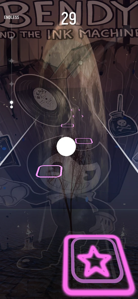 Bendy game tiles hop ball - عکس بازی موبایلی اندروید