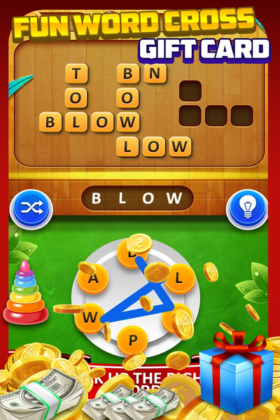 Word Connect Puzzle - Word Cro - Gameplay image of android game