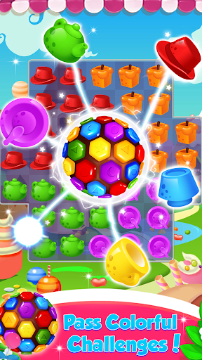 Candy Smash 2019 - Free Match 3 - Gameplay image of android game