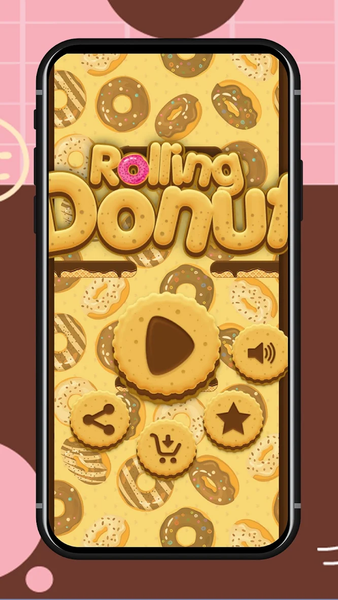 Donut in Candy Land - Image screenshot of android app