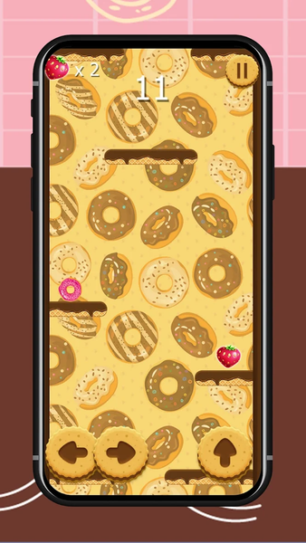 Donut in Candy Land - Image screenshot of android app