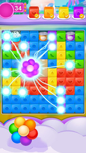 Juicy Candy Block - Blast Puzz - Gameplay image of android game
