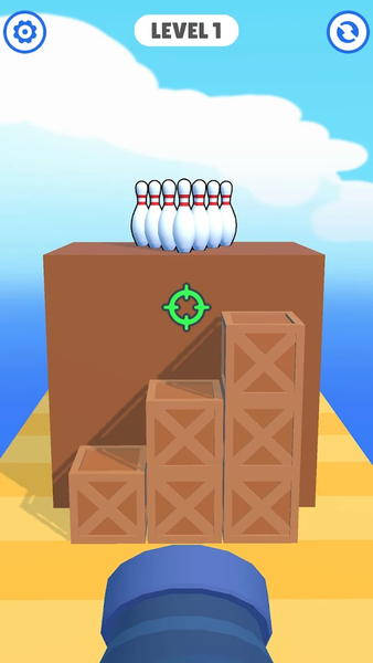 Funny Cannon Balls 3D - Image screenshot of android app