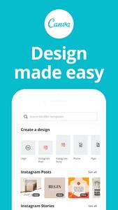 Canva – طراحی لوگو و پوستر کانوا - عکس برنامه موبایلی اندروید