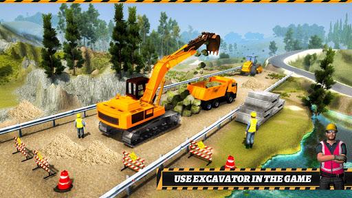 Road Construction 2018: Highway Builder Sim - Gameplay image of android game