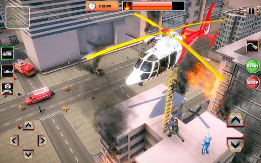 Firefighter Truck Simulator ۳D: Rescue Emergency - عکس بازی موبایلی اندروید