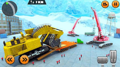 Heavy Cargo Trailer Truck Simulator 2019: Oversize - Gameplay image of android game