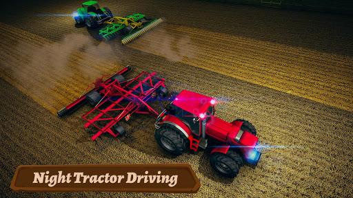 Real Tractor Farming Simulator 2019 - Gameplay image of android game