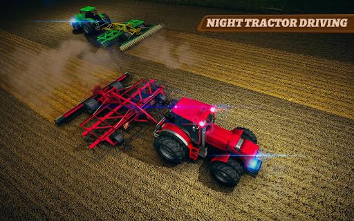 Real Tractor Farming Simulator 2019 - Gameplay image of android game