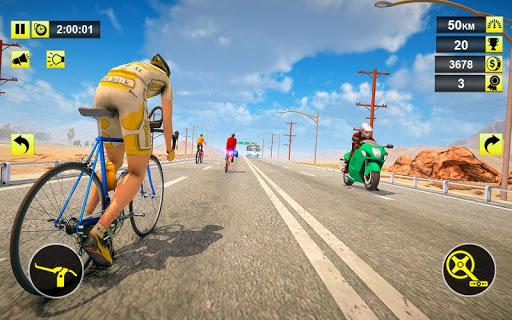 Reckless Racer: Bicycle Racing Games ۲۰۱۸ - عکس بازی موبایلی اندروید