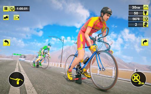 Reckless Racer: Bicycle Racing Games ۲۰۱۸ - عکس بازی موبایلی اندروید