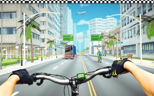 Reckless Racer: Bicycle Racing Games ۲۰۱۸ - عکس بازی موبایلی اندروید
