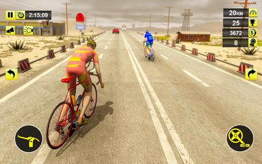Reckless Racer: Bicycle Racing Games 2018 - عکس بازی موبایلی اندروید