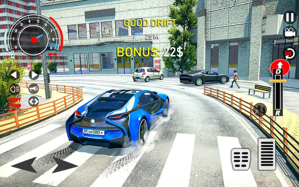 Extreme i8 Driving 2019:Extrem - Gameplay image of android game