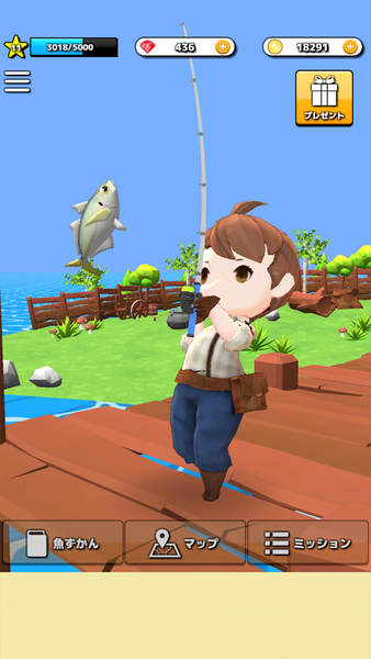 Fishing game Easy fishing life - عکس برنامه موبایلی اندروید