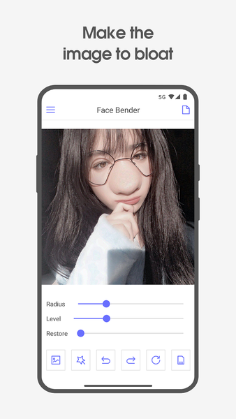 Face Bender - Deform Photos - عکس برنامه موبایلی اندروید