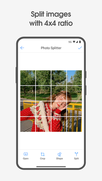 Photosplit app on sale