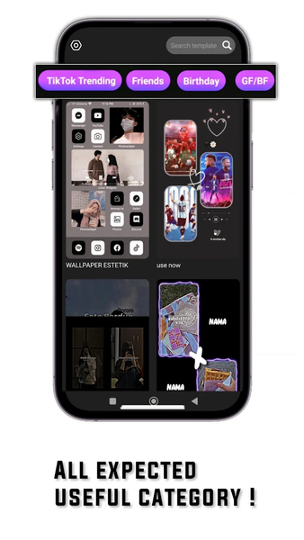 C Template - CapCut Template - Image screenshot of android app