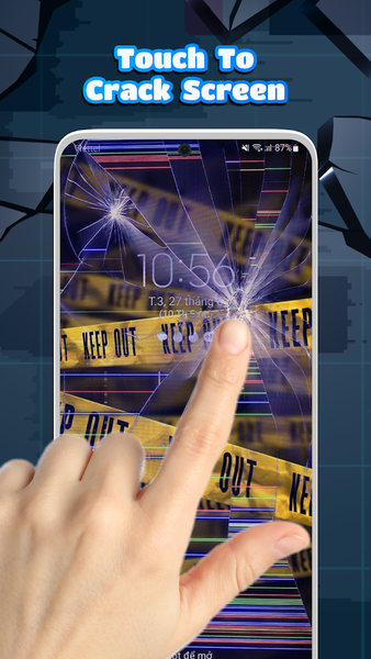 Broken Screen: Funny Pranks - عکس برنامه موبایلی اندروید