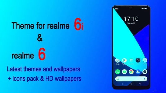 Theme for realme 6i & realme 6 - عکس برنامه موبایلی اندروید