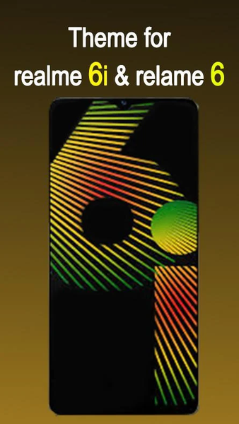 Theme for realme ۶i & realme ۶ - عکس برنامه موبایلی اندروید