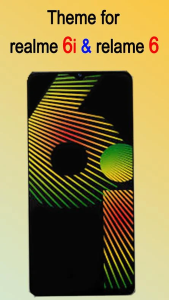 Theme for realme ۶i & realme ۶ - عکس برنامه موبایلی اندروید