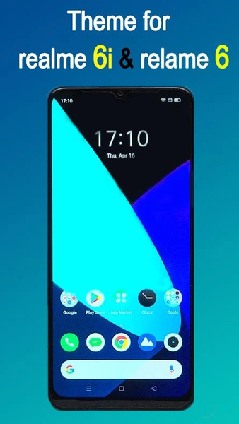 Theme for realme ۶i & realme ۶ - عکس برنامه موبایلی اندروید