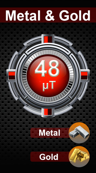 Metal detector & Gold Finder - Image screenshot of android app