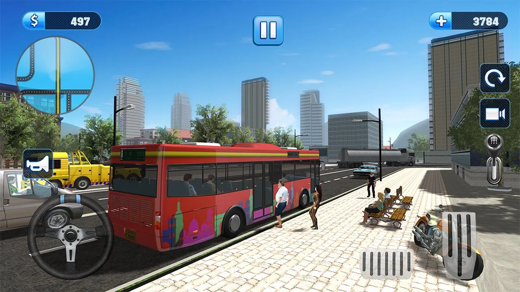 Bus Simulator 3d: Bus Games - عکس بازی موبایلی اندروید