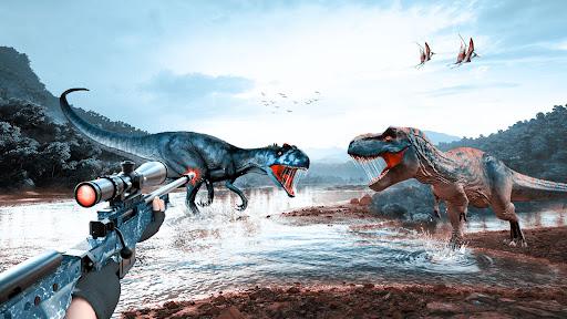 Dinosaur Hunter Survival Game - Gameplay image of android game