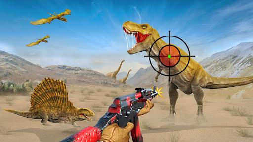 Dinosaur Hunter Survival Game - Gameplay image of android game