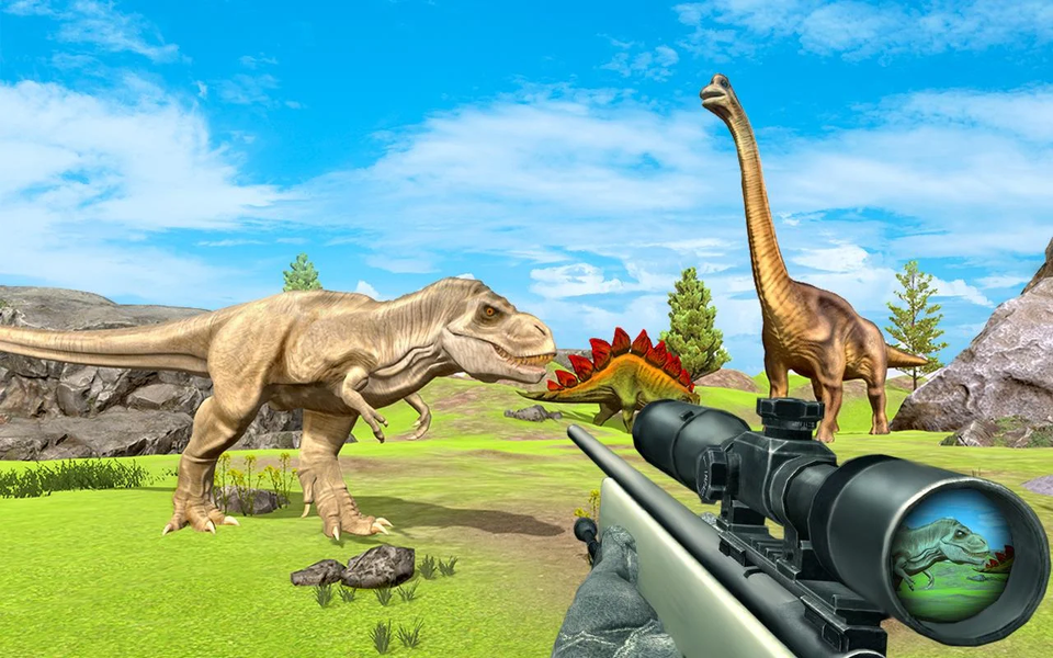 Dinosaur Hunter King - عکس بازی موبایلی اندروید