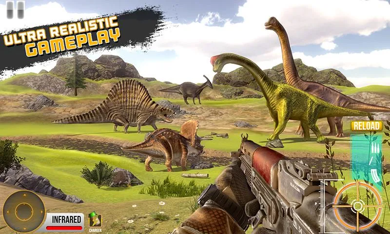 Dinosaur Hunter King - Gameplay image of android game
