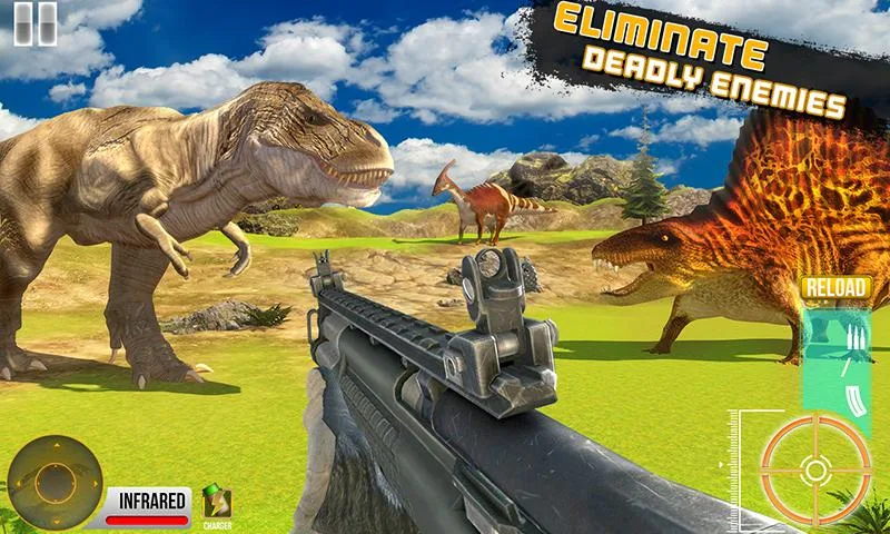Dinosaur Hunter King - Gameplay image of android game