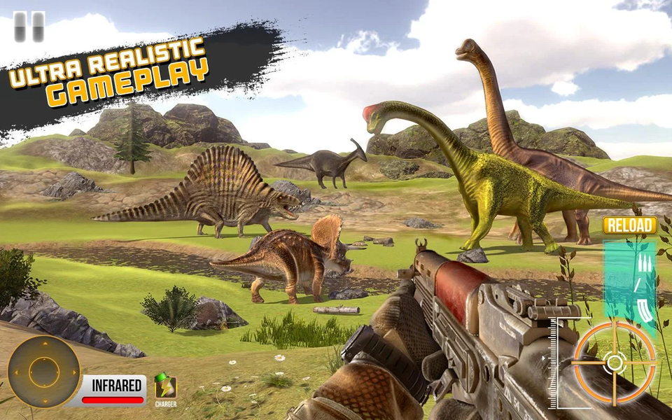 Dinosaur Hunter King - عکس بازی موبایلی اندروید