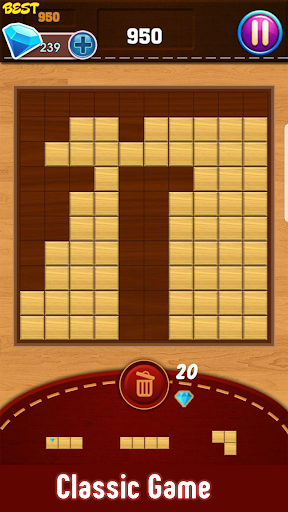 Block Puzzle : Classic Wood - عکس بازی موبایلی اندروید