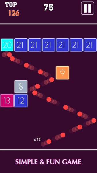 Brick Blast : Shoot Red Balls - عکس بازی موبایلی اندروید