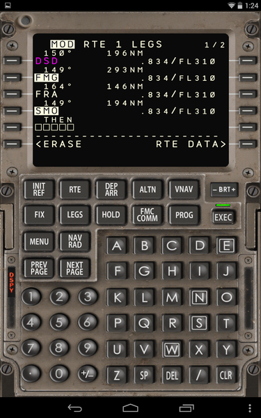 Captain Sim 777 Wireless CDU - عکس بازی موبایلی اندروید