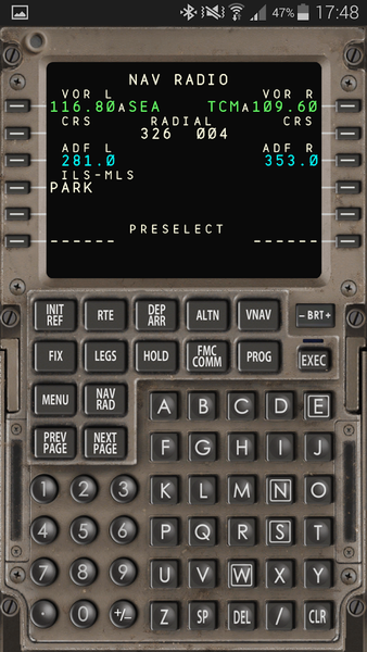 Captain Sim 777 Wireless CDU - عکس بازی موبایلی اندروید